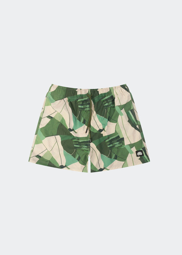 SHORT DE BAÑO MANCHA E PLATANO