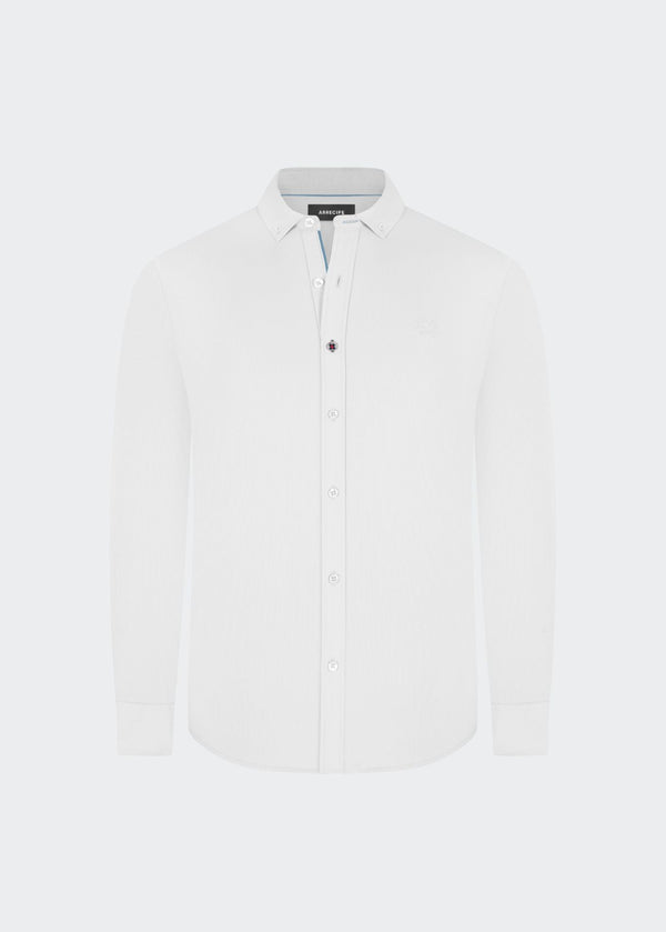 CAMISA SAUCO MANGA LARGA BLANCA
